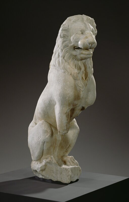 ‘Funerary Lion’, ca. 310 BCE, Marble, J. Paul Getty Museum