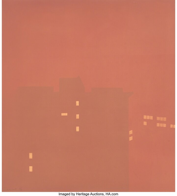 Alex Katz, ‘New Year's Eve’, 1992, Print, Aquatint in colors on Somerset paper, Heritage Auctions