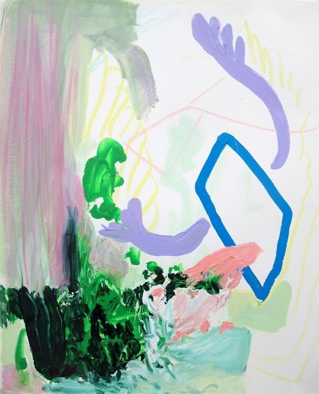 Valeria Vilar, ‘Shower cascada ’, 2017, Painting, Acrylic chalk and pencil on paper, Artemisa
