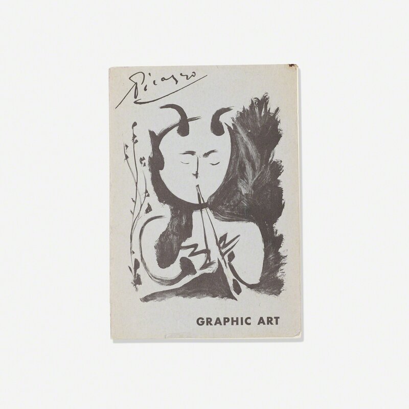 Pablo Picasso, ‘signed copy of Picaso: Graphic Art’, 1957/1960, Print, Printed paper, Rago/Wright/LAMA/Toomey & Co.