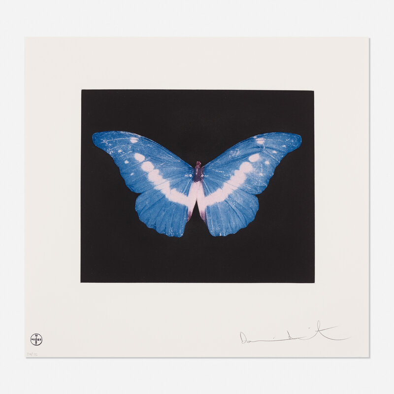 Damien Hirst, ‘To Belong - Butterfly’, 2008, Print, Etching in colors on wove paper, Rago/Wright/LAMA/Toomey & Co.