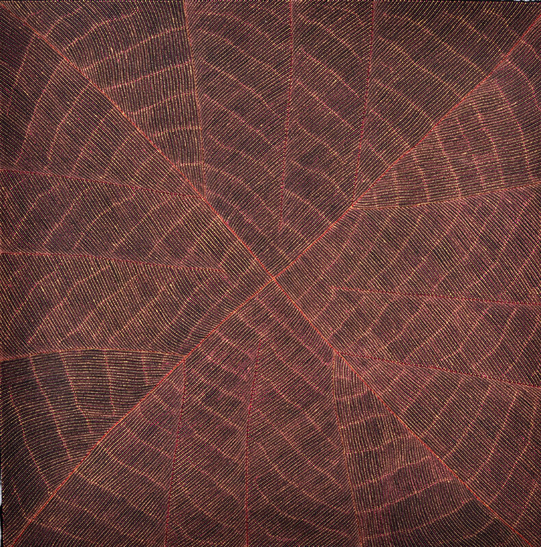 Margaret Loy Pula, ‘‘Anatye’ (Bush Potato)’, 2013, Painting, Acrylic on Linen, Mitchell Fine Art