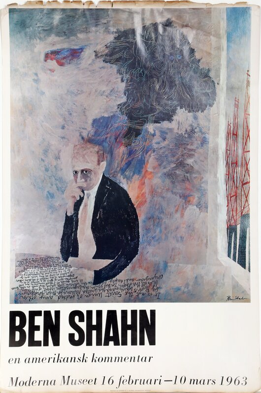 Ben Shahn, ‘Moderna Museet’, 1963, Print, Poster, RoGallery
