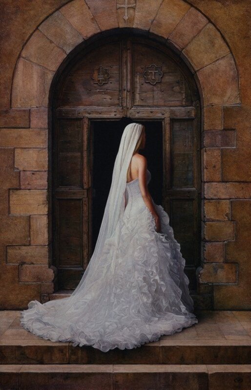 Chris Young, ‘Bride’, 2009, Painting, Oil on panel, CODA Gallery