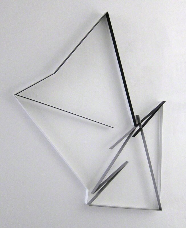 Manfred Mohr, ‘P-522/H’, 1997, Sculpture, Painted steel, bitforms gallery