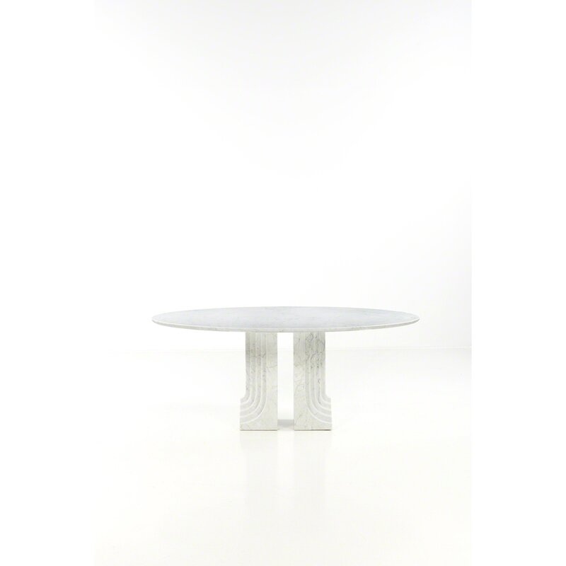 Carlo Scarpa, ‘Samo; Dining table’, circa 1970, Design/Decorative Art, Marbre, PIASA