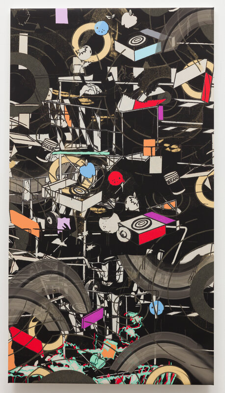 Jibade-Khalil Huffman, ‘Ten Point Program’, 2018, Painting, Inkjet on canvas, Anat Ebgi