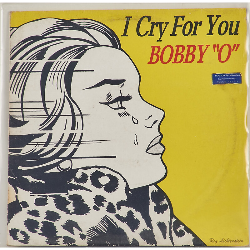 After Jean-Michel Basquiat, ‘Two LP albums featuring artwork by Roy  Lichtenstein and Jean-Michel Basquiat: "I Cry For  You by Bobby "O', Netherlands release and "Beat  Bop" by Rammellzee vs. K-Rob’, 1983, Other, Rago/Wright/LAMA/Toomey & Co.