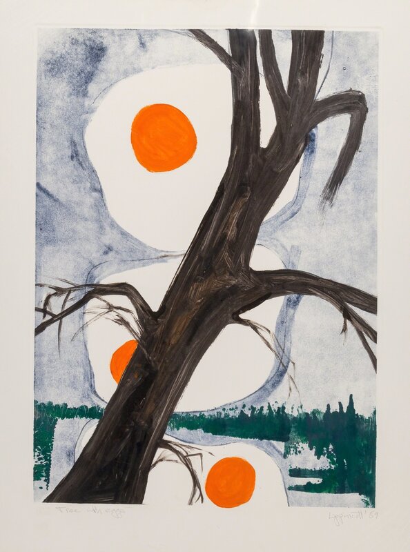 Janet Lippincott, ‘Tree with Eggs’, 1989, Print, Monoprint, Heritage Auctions