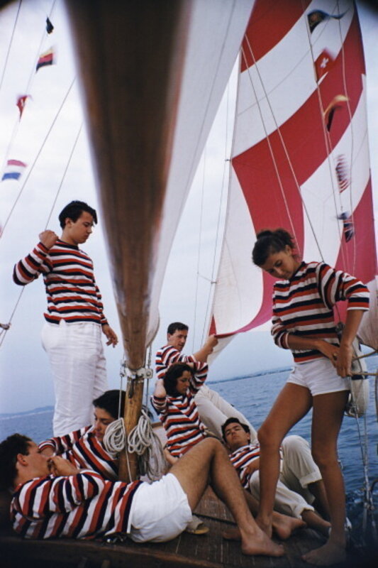 Slim Aarons, ‘Adriatic Sailors’, 1956, Photography, C-Print, Staley-Wise Gallery