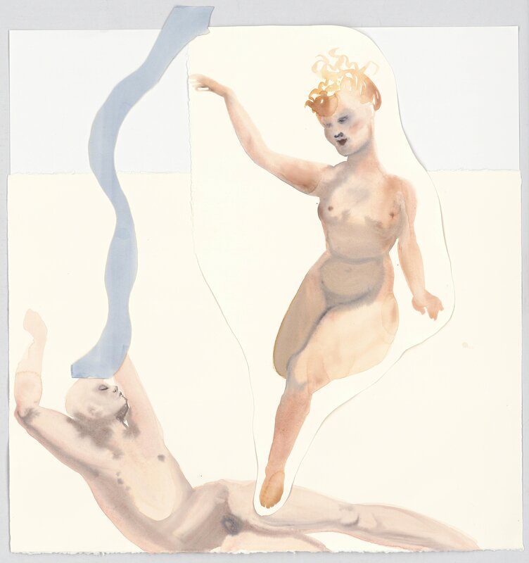 Yih-Han Wu, ‘Iris and Morpheus’, 2017, Painting, Watercolor on paper, Aki Gallery