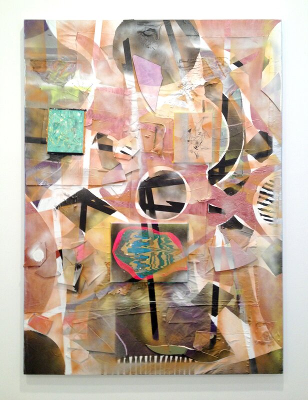 Patrick Brennan, ‘Boomtown (A Long Road Home)’, 2013, Painting, Mixed media on canvas, Halsey McKay Gallery