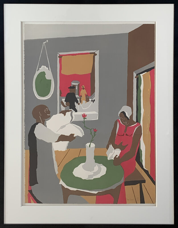 Jacob Lawrence, ‘Aspiration’, ca. 1988, Print, Lithograph, The Granary Gallery