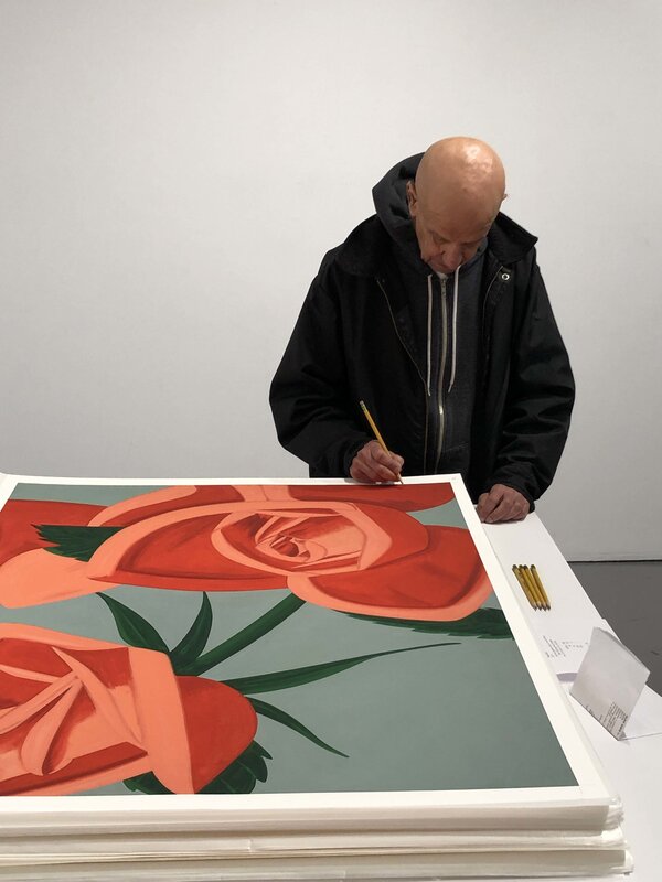 Alex Katz, ‘Rose Bud’, 2019, Print, Archival inks on Museo Board, Adamar Fine Arts