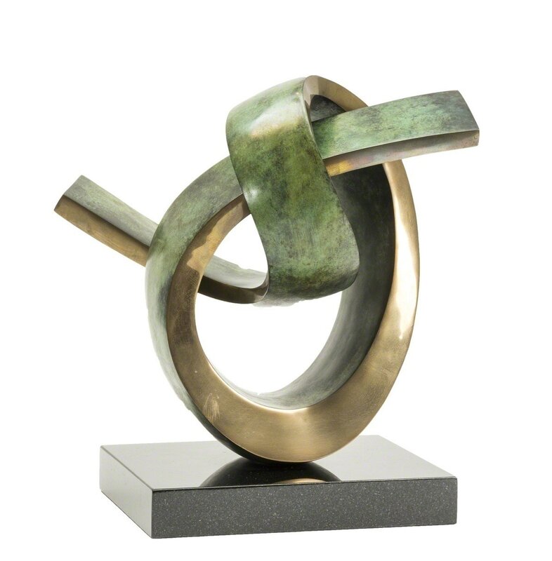 Dennis Westwood, ‘In between’, Sculpture, Bronze with a green patina, Forum Auctions