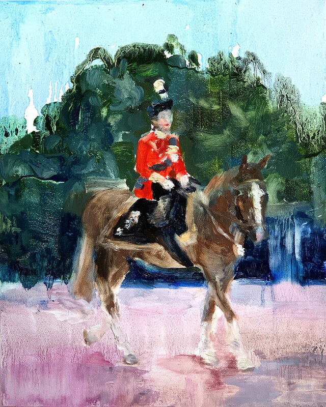 Darlene Cole, ‘Reverie (HM Queen Elizabeth II, September 19, 2022)’, 2022, Painting, Oil on canvas, Bau-Xi Gallery