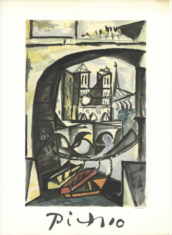 Pablo Picasso, ‘Notre-Dame de Paris’, 1982, Reproduction, Stone Lithograph, ArtWise