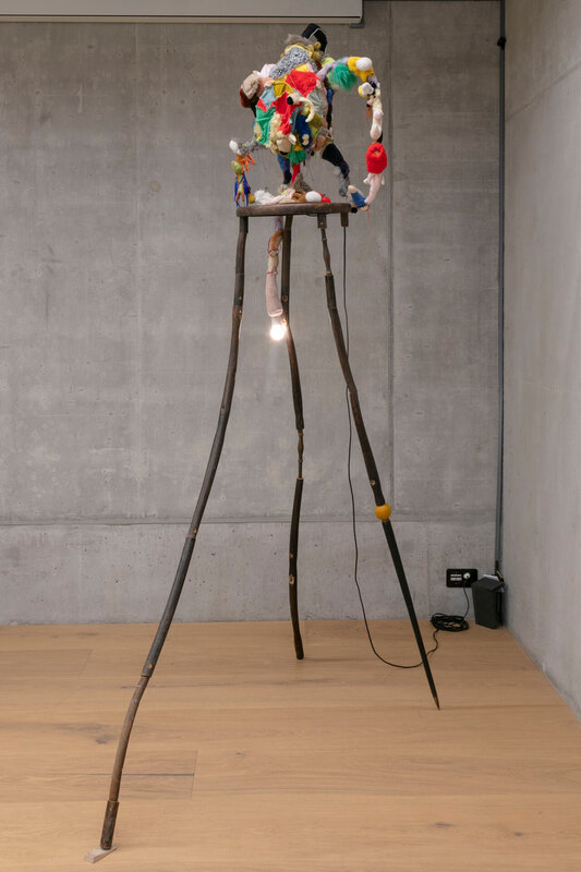 Gelatin / Gelitin, ‘Untitled’, 2009, Mixed Media, Stuffed animals lamp, Grieder Contemporary