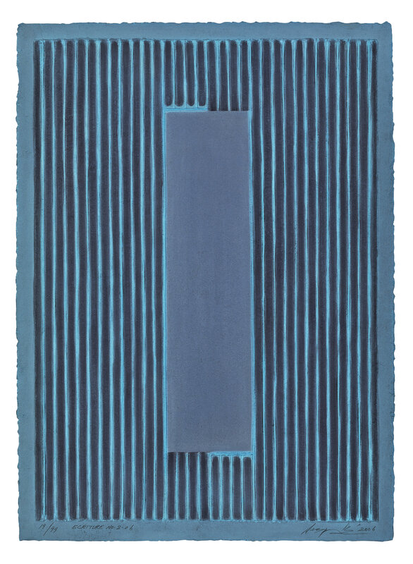 Park Seo-Bo, ‘Écriture No.2-06’, 2006, Print, Texture print, Seoul Auction