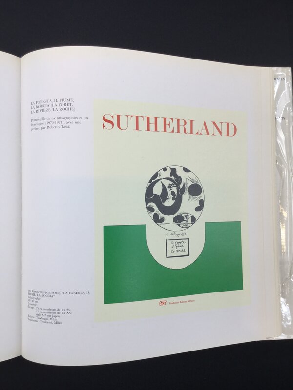 Graham Sutherland, ‘Roche Tricéphale’, 1972, Print, Lithograph on paper, Gutan Fine Art