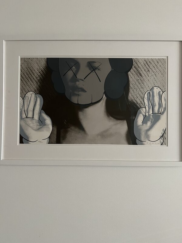 KAWS, ‘Kate Moss, White Gloves’, 2001, Print, Screen print on paper, Artsy x Thurgood Marshall College Fund