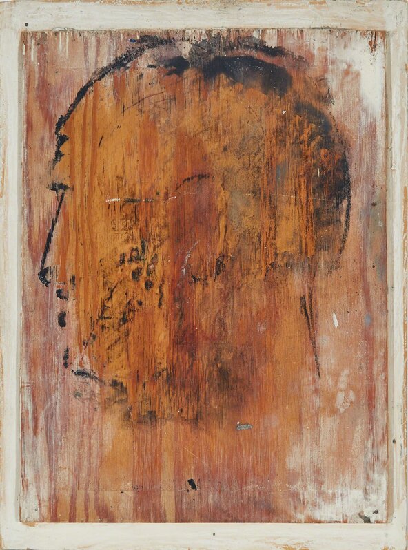 Greg Angus, ‘Untitled (Profile)’, 1991, Painting, Encaustic on board, Waddington's