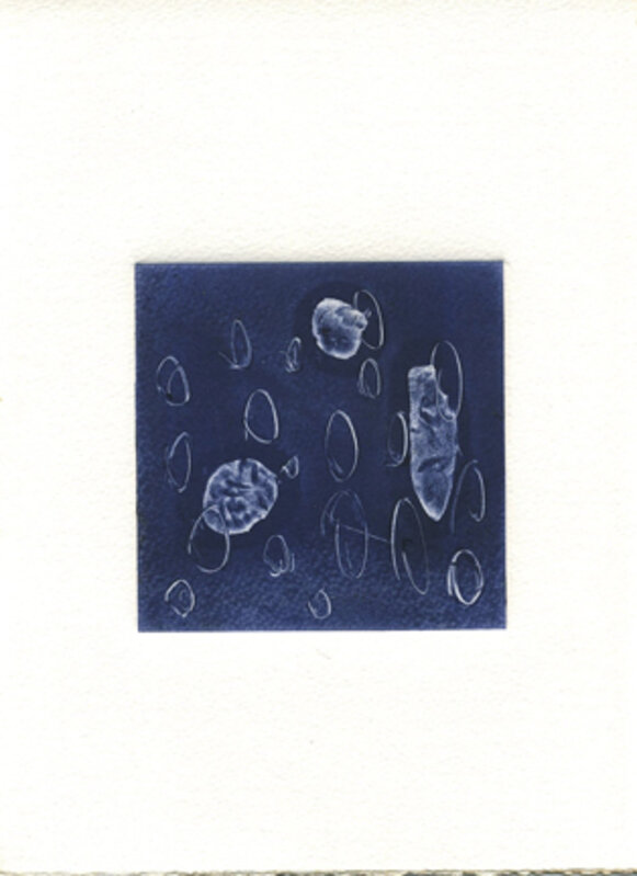 Carolina Sardi, ‘Drawing Blue’, 2005, Print, Monoprint, Pan American Art Projects