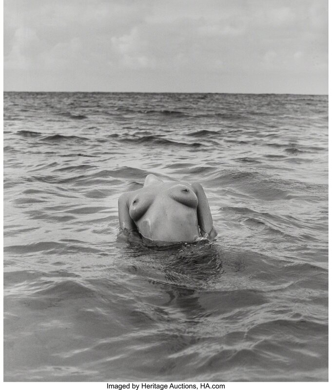 Herb Ritts, ‘Floating Torso, St. Barthélemy’, 1987, Photography, Gelatin silver, Heritage Auctions