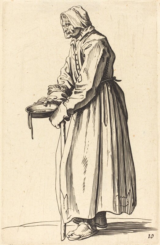 after Jacques Callot, ‘Beggar Woman with Pan’, Print, Etching, National Gallery of Art, Washington, D.C.