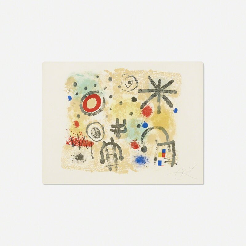 Joan Miró, ‘Untitled’, Print, Lithograph on paper, Rago/Wright/LAMA/Toomey & Co.