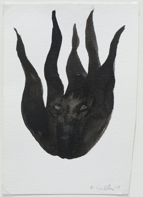 Klara Kristalova, ‘I'm the Fire’, 2014, Drawing, Collage or other Work on Paper, Ink on paper, Galleri Magnus Karlsson