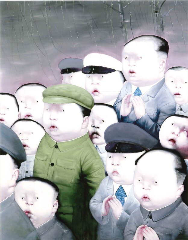 Yin Kun, ‘Chinese Baby 11-05’, 2011, Painting, Oil on canvas, Composition.Gallery