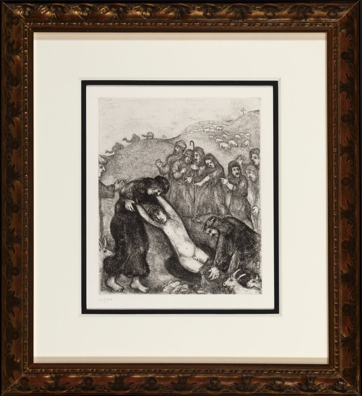 Marc Chagall, ‘Joseph et ses frères, from Bible’, 1956, Print, Lithograph on wove paper, Heritage Auctions
