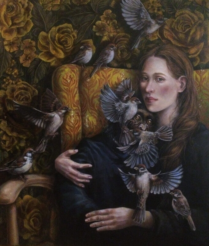 Era Leisner, ‘The Mother’, 2020, Painting, Oil on canvas, GALLERI RAMFJORD