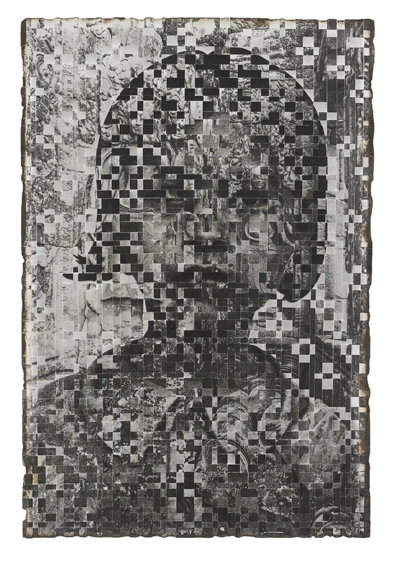 Dinh Q. Lê, ‘Splendor & Darkness (STPI) #2’, 2017, Print, Foiling and screen print on Stonehenge paper; cut, weaved and burnt, with acid-free double-sided tape and linen tape, STPI