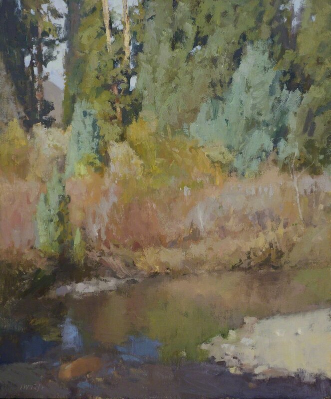 John Taft, ‘Gore Creek’, ca. 2017, Painting, Oil on Canvas, Vail International Gallery