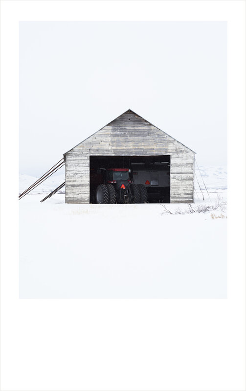 Wendel Wirth, ‘White Barn I’, 2018, Photography, Archival pigment print, Gilman Contemporary