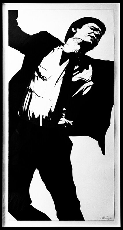 Robert Longo, ‘Larry from Men in the Cities’, 1983, Print, Lithograph, CLAMP