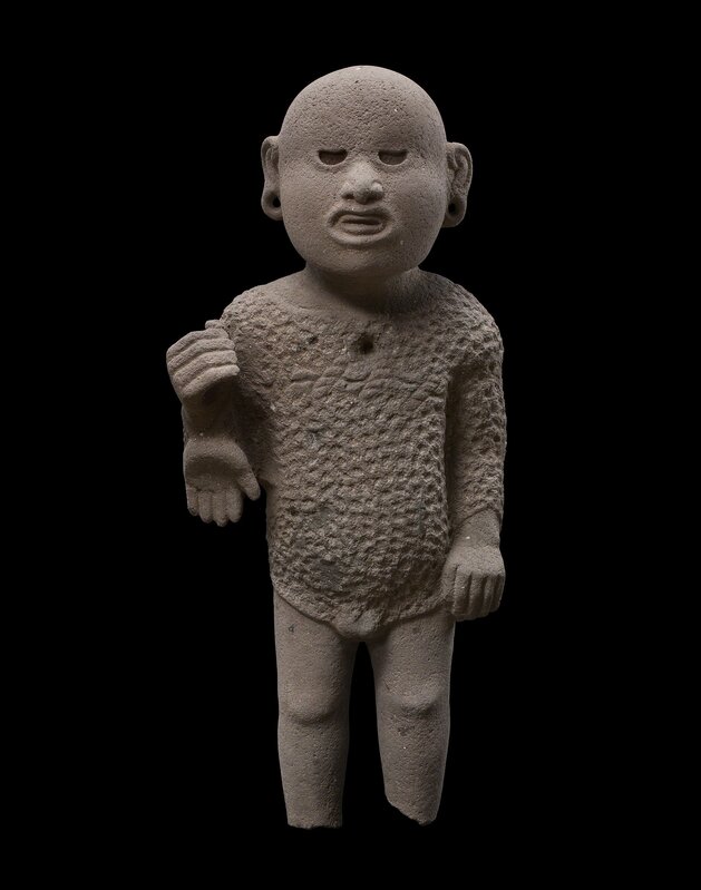 ‘Sculpture representing the God Xipe Totec Aztec, Mexico’, 1300-1521 A.D., Sculpture, Brown andesite, Galerie Mermoz