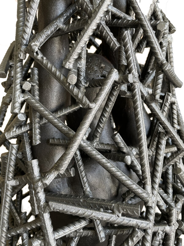 Li Hongbo 李洪波, ‘Standard Space - Cone’, 2021, Sculpture, Cast iron, rebar, Eli Klein Gallery