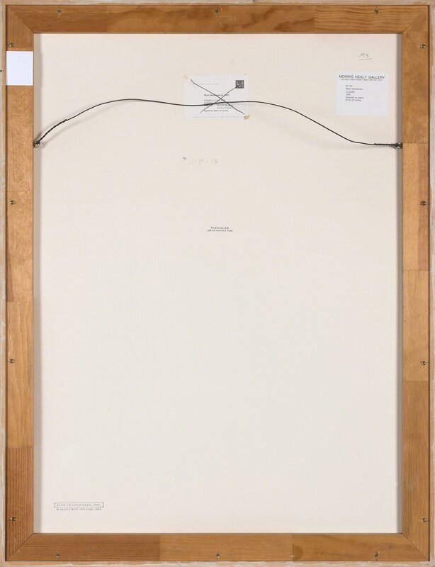 Mark Sheinkman, ‘11.13.95’, 1995, Drawing, Collage or other Work on Paper, Graphite on Strathmore 500 Bristol paper, Doyle