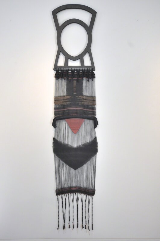 Stephanie Del Monte, ‘Sonoran’, 2018, Textile Arts, Poplar stained with India Ink, Cotton, Merino Wool, Flax, Kakishibu dyed Flax, copper, Bamboo, MiXX projects + atelier