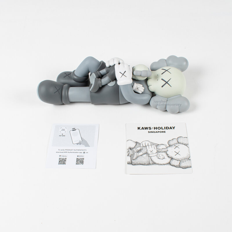 KAWS, ‘Holiday Singapore (Black, Grey and Brown)’, 2021, Sculpture, Set of three vinyl figures, Lougher Contemporary