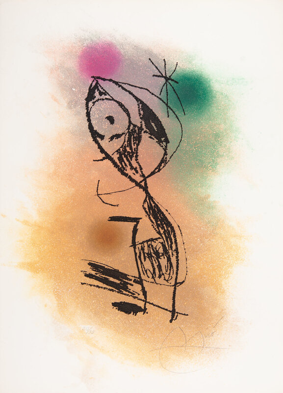 Joan Miró, ‘The Wispy Fly’, 1978, Print, Etching and aquatint, Christopher-Clark Fine Art