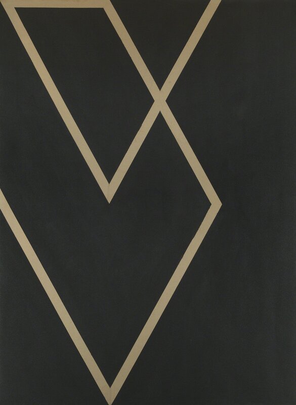 Larry Zox, ‘Cordova Diamond Drill’, 1972, Painting, Acrylic on canvas, Berry Campbell Gallery