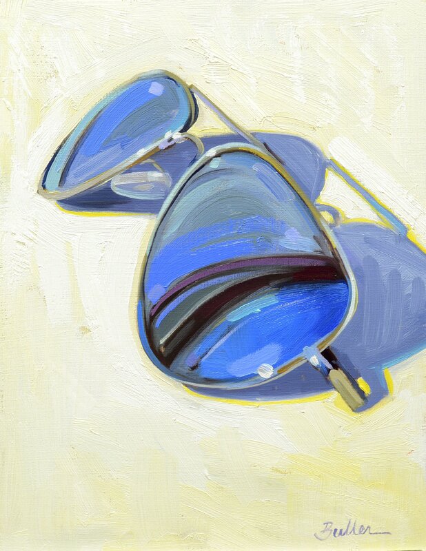 Samantha Buller, ‘Aviators’, 2014, Painting, Oil, Abend Gallery