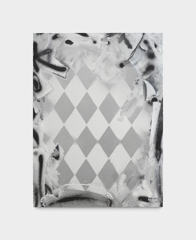 Judith Geichman, ‘Untitled’, 2018, Painting, Acrylic, enamel, and spray paint on panel, MCA Chicago Benefit Auction