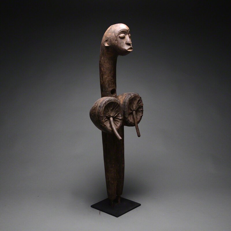 Unknown African, ‘Fang Bellows’, c. 1890 A.D. to 1930 A.D., Sculpture, Wood and mixed media, Barakat Gallery
