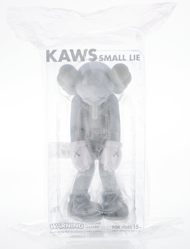 KAWS, ‘Small Lie (Grey)’, 2017, Ephemera or Merchandise, Painted cast vinyl, Heritage Auctions