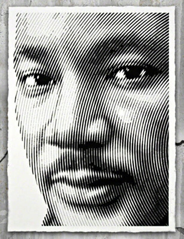 Mr. Brainwash, ‘Portrait of Martin Luther King’, 2016, Print, Screenprint on hand torn archival paper (signed & numbered with thumbprint) - unframed, Alpha 137 Gallery Gallery Auction